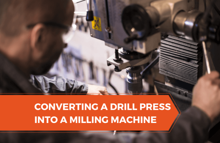 converting a drill press into a milling machine
