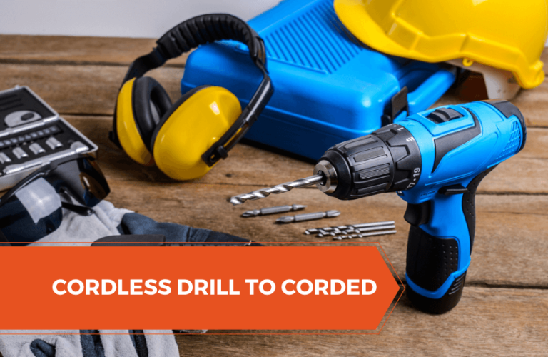 cordless to corded drill conversion