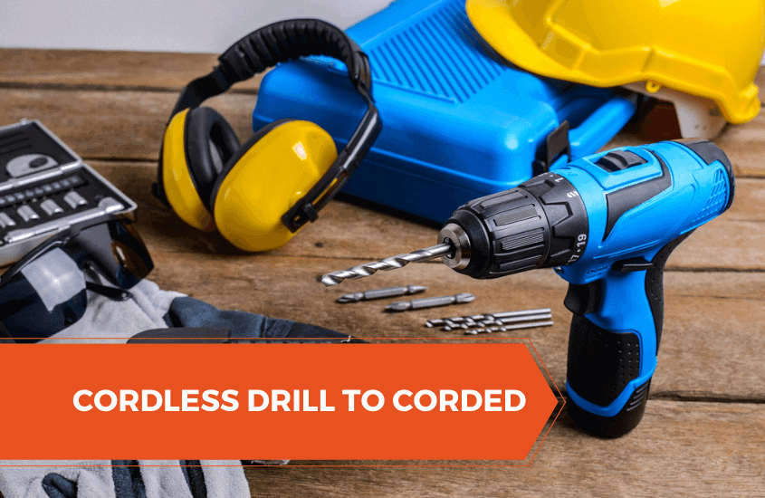 Cordless to best sale corded drill conversion