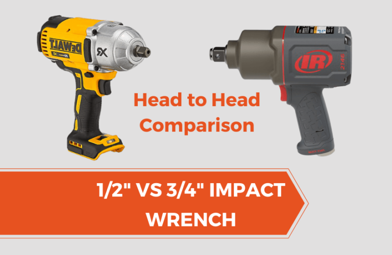 1 2 vs 3 4 Impact Wrench