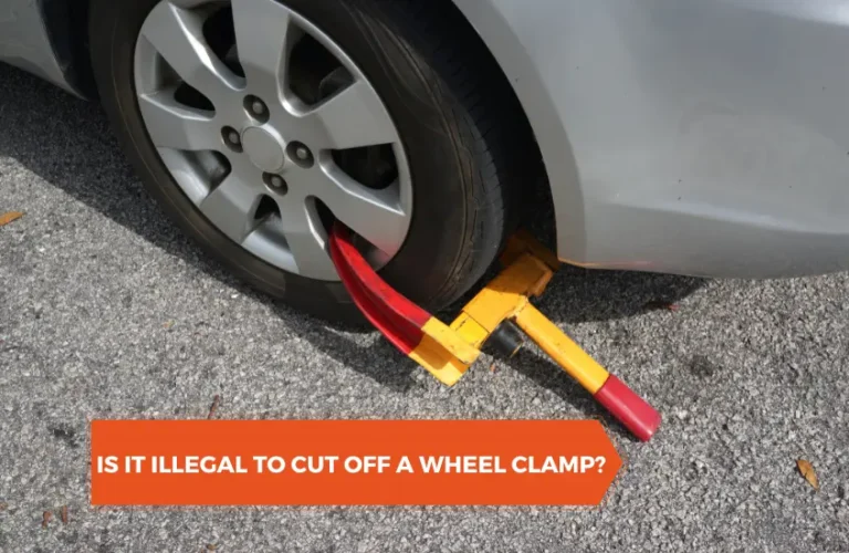 is it illegal to cut off a wheel clamp